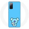 Image de Coque pour Samsung Galaxy S20 FE Bangtan BTS BT21 Koya RM Fond Bleu Maniacase