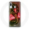 Image de Coque pour Samsung Galaxy A20 Cobra Kai Logo Affiche Série Maniacase