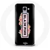 Image de Coque pour Samsung Galaxy A6 2018 Blackpink Groupe de K-pop Logo Fond Noir Maniacase