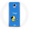 Image de Coque pour Samsung Galaxy J6 2018 Bangtan BTS BT21 Chimmy Jimin Fond Bleu Maniacase