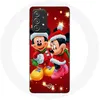 Image de Coque pour Samsung Galaxy A33 5G Mickey Mouse et Minnie Mouse le jour de Noël Maniacase