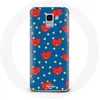 Image de Coque pour Samsung Galaxy A8 2018 BTS Bangtan Garçons BT21 TATA de V Fond Bleu Maniacase