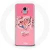 Image de Coque pour Samsung Galaxy A6 2018 TWICE Logo Rouge Affiche What Is Love Maniacase
