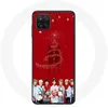 Image de Coque pour Samsung Galaxy A42 5G BTS Bangtan Garçons Fond Rouge Cadeau de Noël 2023 Maniacase