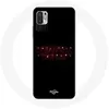 Image de Coque pour Xiaomi Redmi Note 10 5G Stranger Things Affiche Logo Joyeux noël Maniacase