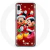 Image de Coque pour Samsung Galaxy A20e Mickey Mouse et Minnie Mouse le jour de Noël Maniacase