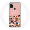 Image de Coque pour Samsung Galaxy A21s Demon slayer merry christmas affiche Anime Manga Maniacase