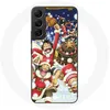 Image de Coque pour Samsung Galaxy S22 One Piece Christmas Day Anime Manga Maniacase