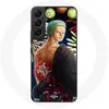 Image de Coque pour Samsung Galaxy S22 One Piece Joyeux noël Zoro Anime Manga Maniacase