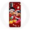 Image de Coque pour Xiaomi Poco M3 Pro Mickey Mouse et Minnie Mouse le jour de Noël Maniacase