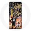 Image de Coque pour Samsung Galaxy A02 PSG Neymar et Mbappé Joyeux noël Maniacase
