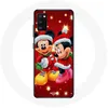 Image de Coque pour Samsung Galaxy S20 Mickey Mouse et Minnie Mouse le jour de Noël Maniacase