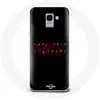Image de Coque pour Samsung Galaxy A8 2018 Stranger Things Affiche Logo Joyeux noël Maniacase