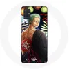 Image de Coque pour Samsung Galaxy A71 One Piece Joyeux noël Zoro Anime Manga Maniacase