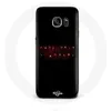 Image de Coque pour Samsung Galaxy S6 Edge Stranger Things Affiche Logo Joyeux noël Maniacase