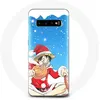 Image de Coque pour Samsung Galaxy S10 Anime One Piece Luffy Le jour de Noël 2023 Maniacase