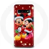 Image de Coque pour Samsung Galaxy S10 Plus Mickey Mouse et Minnie Mouse le jour de Noël Maniacase