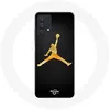 Image de Coque pour Samsung Galaxy A32 5G Air michael jordan logo jaune Maniacase