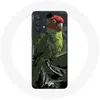 Image de Coque pour Samsung Galaxy A32 5G Pionus Perroquet Rouge Vert Maniacase