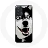 Image de Coque pour Samsung Galaxy A32 5G Husky de Sibérie Yeux Bleus Maniacase