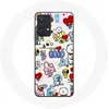 Image de Coque pour Samsung Galaxy A32 5G BTS Bangtan Sonyeondan BT21 Van Tata Chimmy Cooky Rj Koya Mang Et Shooky Maniacase