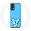 Image de Coque pour Samsung Galaxy A32 5G Bangtan BTS BT21 Koya RM Fond Bleu Maniacase