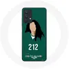 Image de Coque pour Samsung Galaxy A32 5G Squid Game Han Mi Nyeo Numéro 212 Maniacase