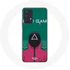 Image de Coque pour Samsung Galaxy A32 5G Squid Game logo symbole triangle Maniacase