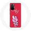 Image de Coque pour Xiaomi Redmi Note 11s 5G BTS Bangtan Garçons BT21 Cooky Fond Rouge Maniacase