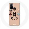 Image de Coque pour Xiaomi Redmi Note 11s 5G BTS TinyTAN Animation Affiche RM Jin Suga J-Hope Jimin V Et Jungkook Maniacase