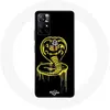 Image de Coque pour Xiaomi Redmi Note 11s 5G Cobra Kai Logo Jaune Fond Noir Affiche Série Maniacase