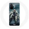 Image de Coque pour Xiaomi Redmi Note 11s 5G Vikings Série Saison 6 Ragnar Lothbrok logo V Epée Gris Fond Brouillard Maniacase