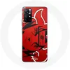 Image de Coque pour Xiaomi Redmi Note 11s 5G Itachi Uchiwa Naruto Manga Affiche Rouge Maniacase