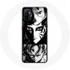 Image de Coque pour Oppo A53 Sangoku Naruto Luffy one piece Dragon Ball Z fond noir et blanc anime manga Maniacase