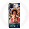 Image de Coque pour Samsung Galaxy A12 One Piece Luffy Affiche Personnages Art Saison 1 Maniacase