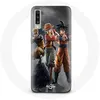 Image de Coque pour Samsung Galaxy A70 Sangoku naruto Luffy one piece Dragon Ball z 3D Anime manga Maniacase