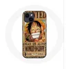 Image de Coque pour Iphone 14 One Piece wanted Luffy Maniacase
