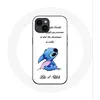 Image de Coque pour Iphone 14 Plus Lilo et Stitch Ohana Citation Blanc Maniacase