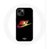 Image de Coque pour Iphone 14 Plus Nike Logo Couleur fond noir Maniacase