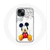 Image de Coque pour Iphone 14 Mickey Mouse Fleurs Coeurs Maniacase