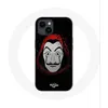 Image de Coque pour Iphone 14 La casa de papel Masque Maniacase