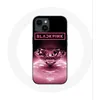 Image de Coque pour Iphone 14 Wallpaper diamante Blackpink Kpop Logo Rose Maniacase