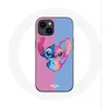 Image de Coque pour Iphone 14 Plus Stitch et angel bleu rose Maniacase