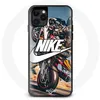 Image de Coque pour Iphone 11 Pro Nike Logo Blanc Roue Moto Maniacase