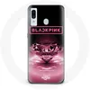 Image de Coque pour Samsung Galaxy A20e Wallpaper diamante Blackpink Kpop Logo Rose Maniacase
