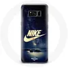 Image de Coque pour Samsung Galaxy S8 Plus Nike Logo Doré Nuit Étoilée Maniacase