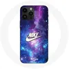 Image de Coque pour Iphone 14 Pro Nike Logo Blanc Espace Coloré Maniacase