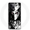 Image de Coque Xiaomi Redmi Note 12 Pro 5G Sangoku Naruto Luffy one piece Dragon Ball Z fond noir et blanc, anime manga