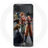 Image de Coque Samsung Galaxy Z Flip3 Sangoku naruto Luffy one piece Dragon Ball z 3D Anime manga