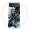 Image de Coque Samsung Galaxy Z Flip4 vikings ragnar lothbrok bouclier corbeau